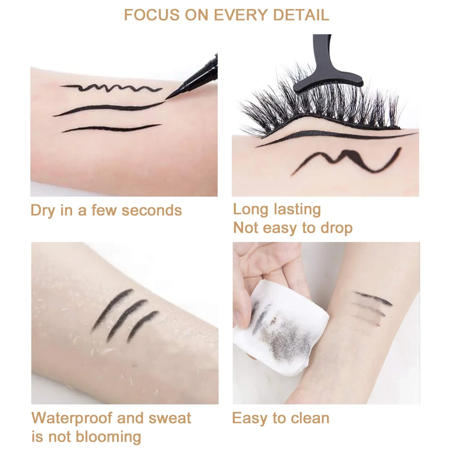 Diamond eyeliner