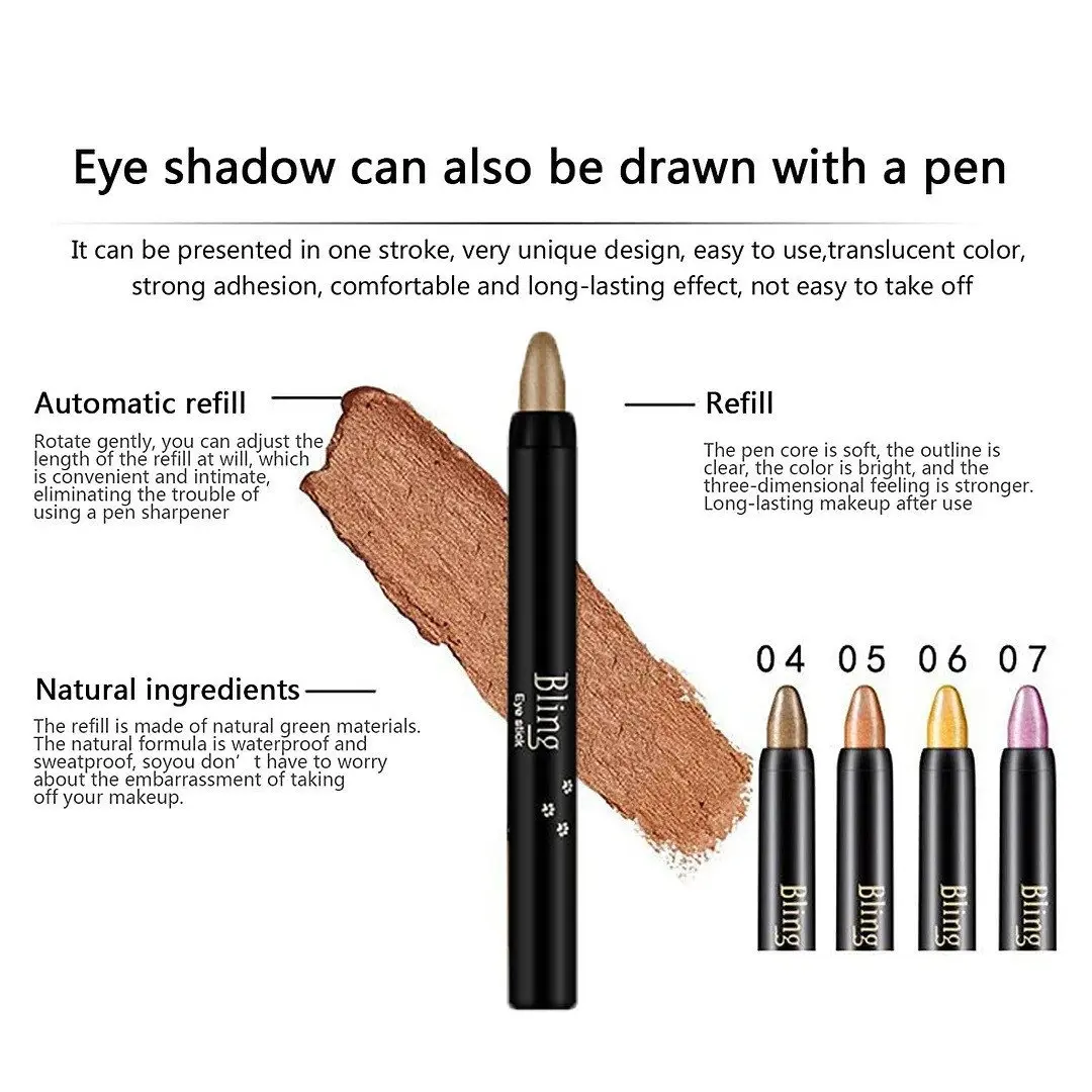 Easy-to-use eye pencils