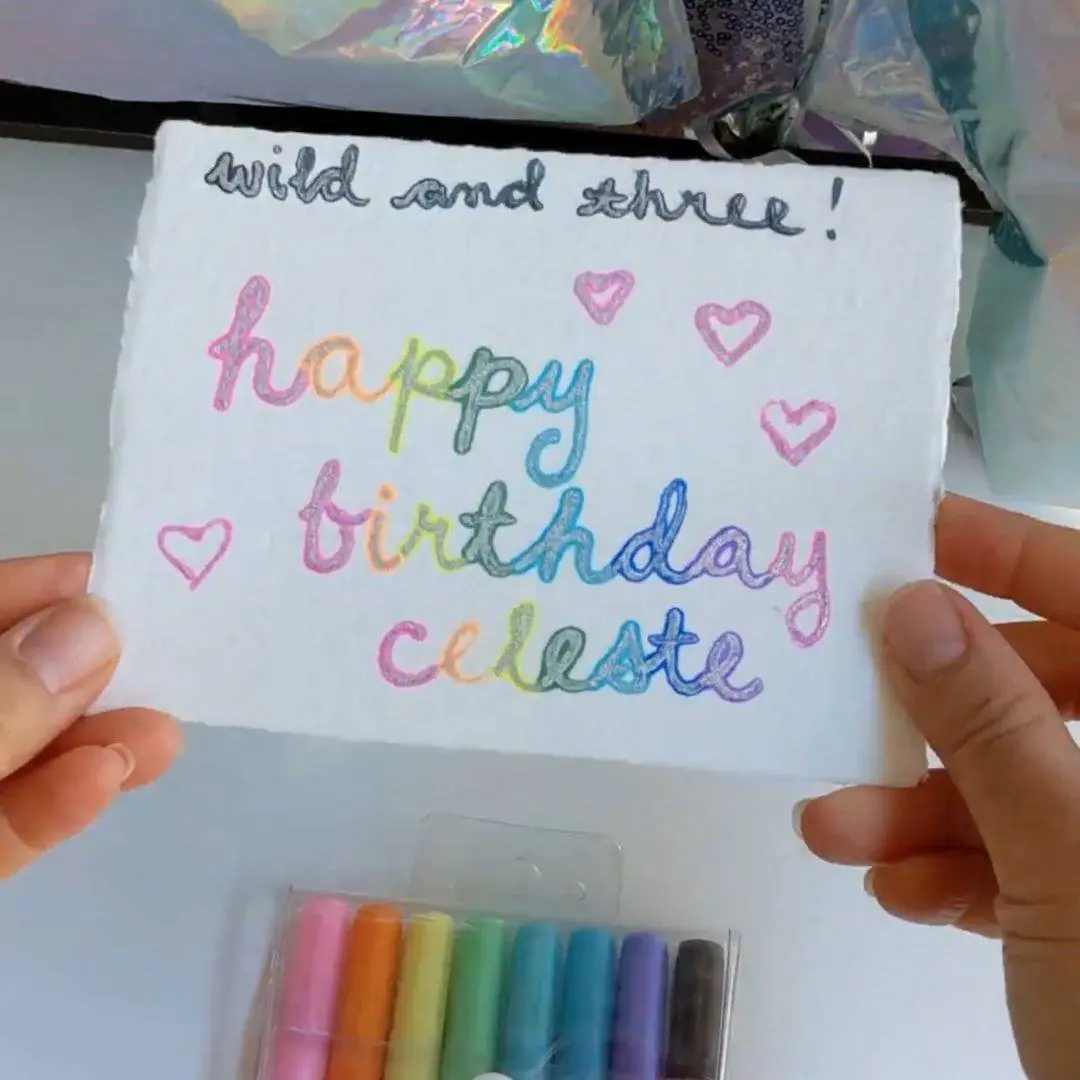Metallic markers