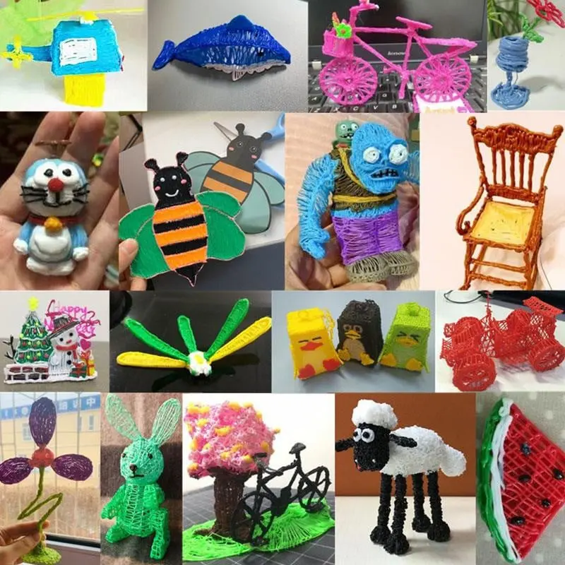 kids creating with 3D pen